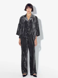 PARFOIS Exclusivo Online - Pantal&oacute;n De Terciopelo Gris Cheap