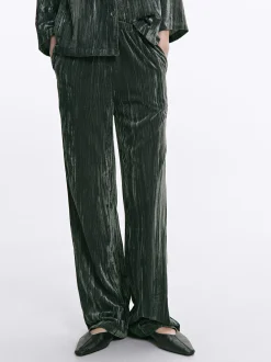 PARFOIS Exclusivo Online - Pantal&oacute;n De Terciopelo Gris Cheap