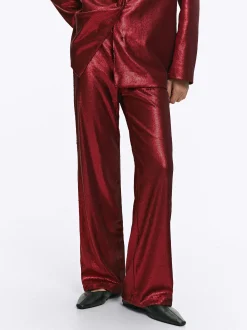 PARFOIS Exclusivo Online - Pantal&oacute;n De Lentejuelas Rojo New