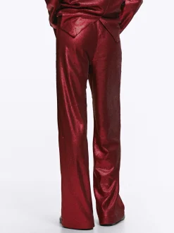 PARFOIS Exclusivo Online - Pantal&oacute;n De Lentejuelas Rojo New