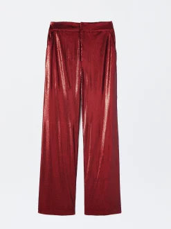 PARFOIS Exclusivo Online - Pantal&oacute;n De Lentejuelas Rojo New