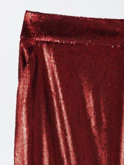PARFOIS Exclusivo Online - Pantal&oacute;n De Lentejuelas Rojo New