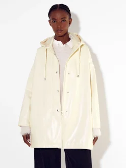 PARFOIS Exclusivo Online - Parka Charol Con Capucha Beige Sale