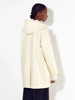 PARFOIS Exclusivo Online - Parka Charol Con Capucha Beige Sale