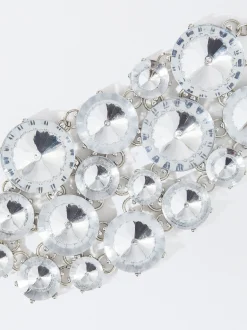 PARFOIS Exclusivo Online - Pulsera Ajustable Maxi Brillo Plateado Cheap