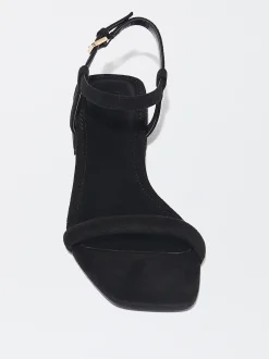 PARFOIS Exclusivo Online - Sandalia Plana Tiras Pulsera Negro Clearance