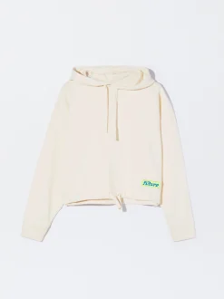 PARFOIS Exclusivo Online - Sudadera Con Capucha Crudo Sale