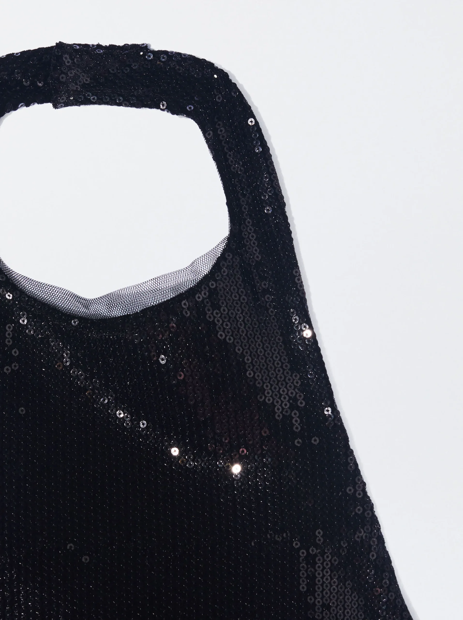 PARFOIS Exclusivo Online - Top De Lentejuelas Negro Clearance