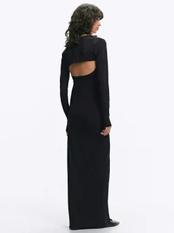 PARFOIS Exclusivo Online - Vestido Largo Con Bolero Negro Online