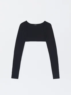 PARFOIS Exclusivo Online - Vestido Largo Con Bolero Negro Online