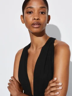 PARFOIS Exclusivo Online - Vestido Lino Negro Store