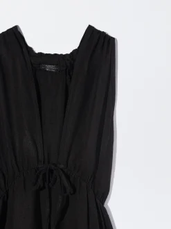 PARFOIS Exclusivo Online - Vestido Lino Negro Store