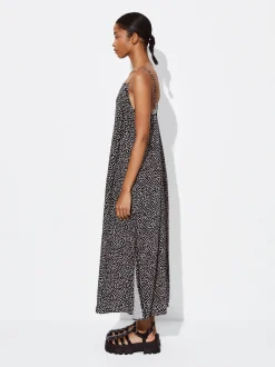 PARFOIS Exclusivo Online - Vestido Midi Estampado Multicor Outlet