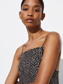 PARFOIS Exclusivo Online - Vestido Midi Estampado Multicor Outlet