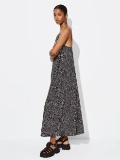 PARFOIS Exclusivo Online - Vestido Midi Estampado Multicor Outlet