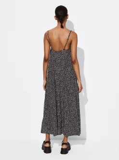 PARFOIS Exclusivo Online - Vestido Midi Estampado Multicor Outlet