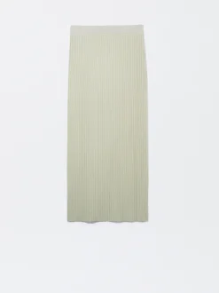 PARFOIS Falda De Punto Canalada Gris Discount