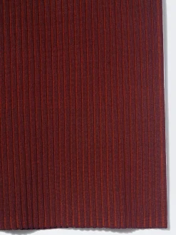 PARFOIS Falda Larga De Punto Burdeos Flash Sale