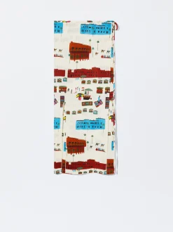 PARFOIS Falda Larga Estampada Multicor Clearance