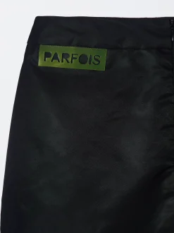 PARFOIS Falda Mini B&aacute;sica Negro Discount