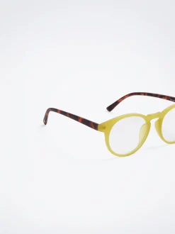 PARFOIS Gafas De Lectura Graduadas Amarillo Fashion