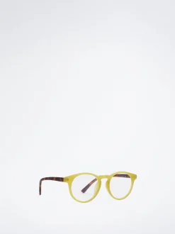 PARFOIS Gafas De Lectura Graduadas Amarillo Fashion