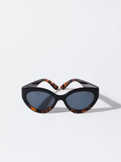 PARFOIS Gafas De Sol Cat Eye Marr&oacute;n Best
