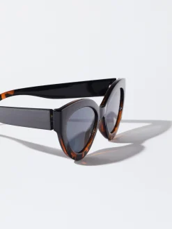 PARFOIS Gafas De Sol Cat Eye Marr&oacute;n Best