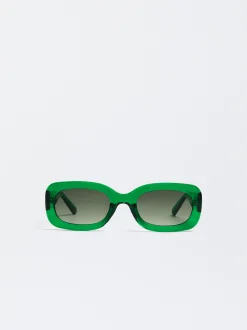 PARFOIS Gafas De Sol Cuadradas Verde Online