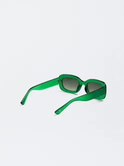 PARFOIS Gafas De Sol Cuadradas Verde Online