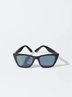PARFOIS Gafas De Sol Cuadradas Negro Discount