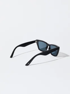 PARFOIS Gafas De Sol Cuadradas Negro Discount