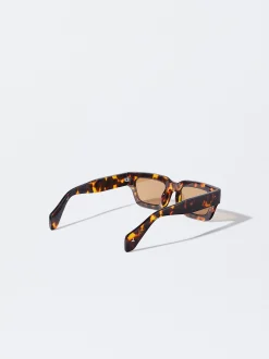 PARFOIS Gafas De Sol Cuadradas Marr&oacute;n Discount