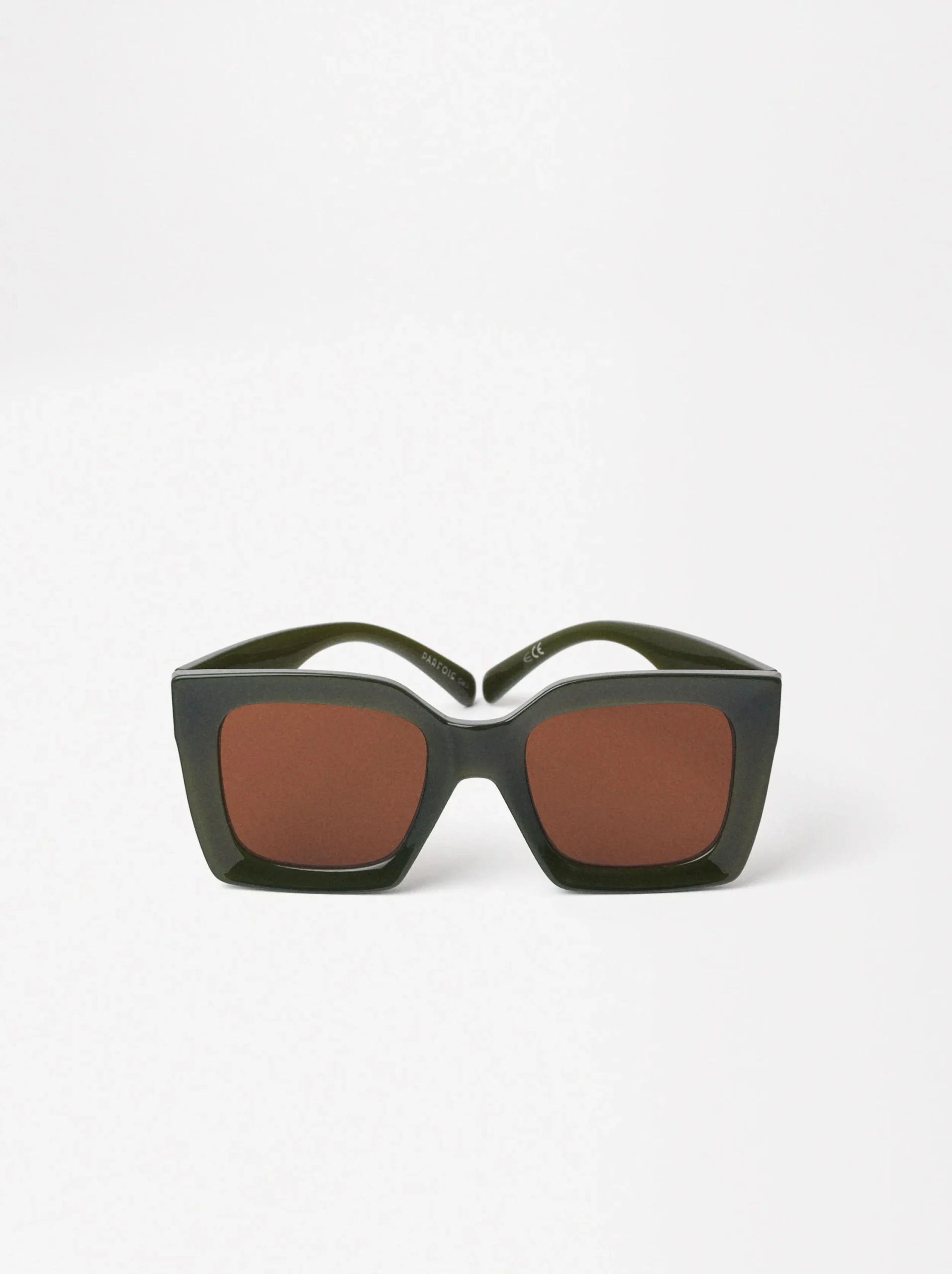 PARFOIS Gafas De Sol Cuadradas Verde Store