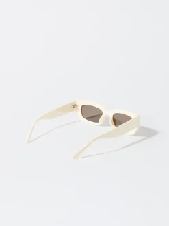PARFOIS Gafas De Sol Cuadradas Beige Cheap