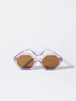 PARFOIS Gafas De Sol Hexagonales Sale