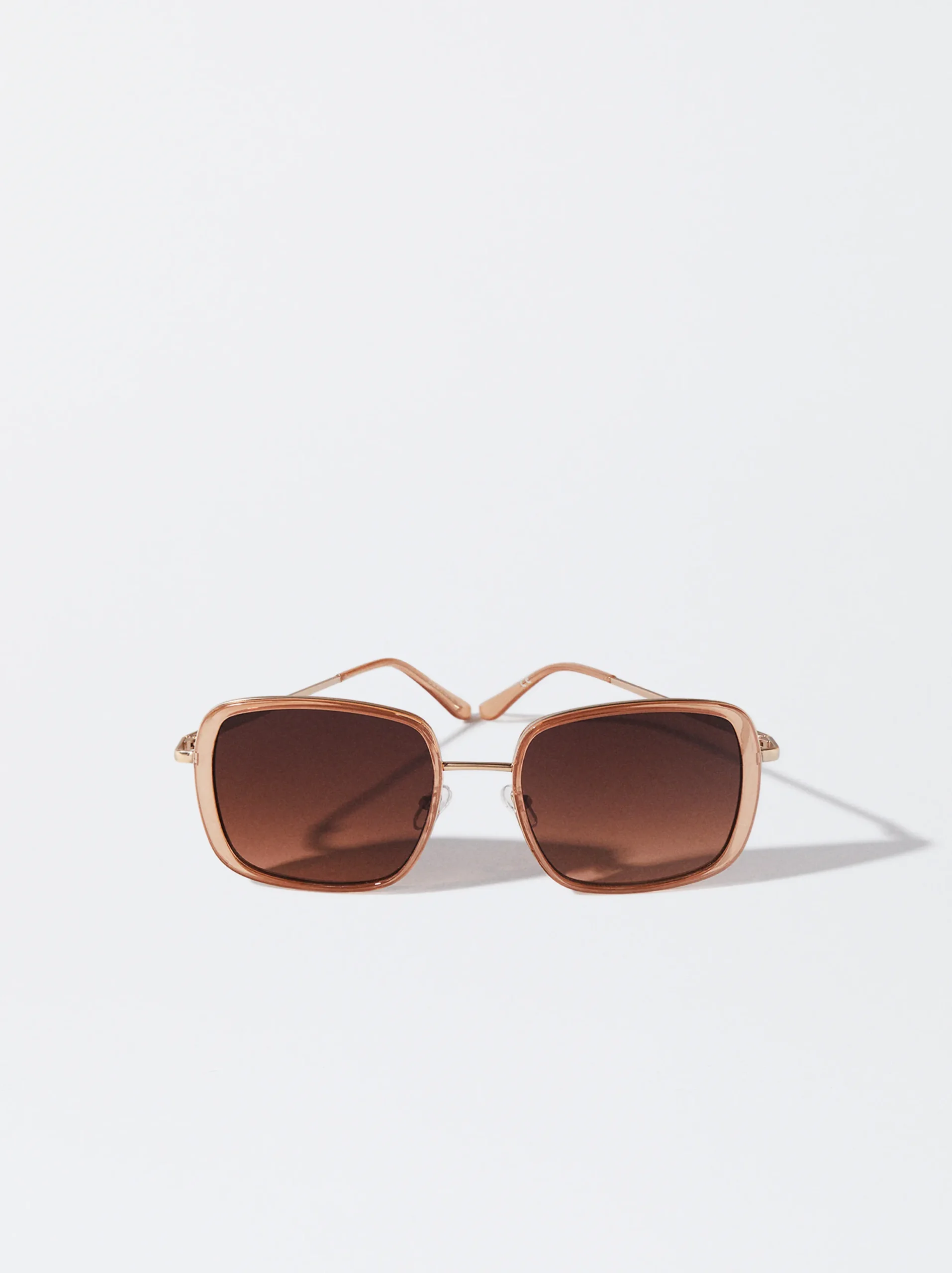 PARFOIS Gafas De Sol Metálicas Cuadradas Rosa Online