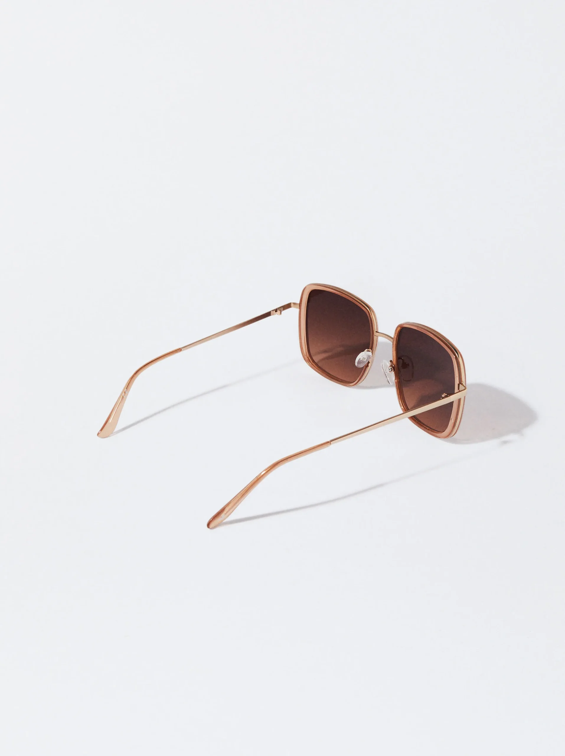 PARFOIS Gafas De Sol Metálicas Cuadradas Rosa Online