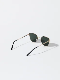 PARFOIS Gafas De Sol Met&aacute;licas Dorado Best