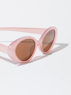 PARFOIS Gafas De Sol Ovaladas Rosa Best