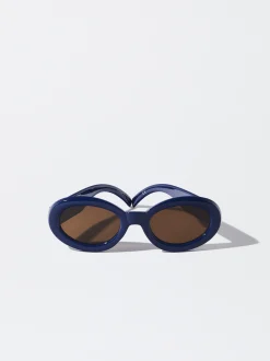 PARFOIS Gafas De Sol Ovaladas Azul Shop