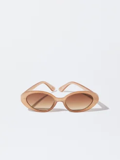 PARFOIS Gafas De Sol Ovaladas Camel Outlet