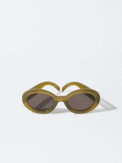 PARFOIS Gafas De Sol Ovaladas Caqui Discount