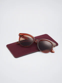 PARFOIS Gafas De Sol Redondas Marr&oacute;n Flash Sale