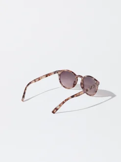 PARFOIS Gafas De Sol Redondas Marr&oacute;n Outlet