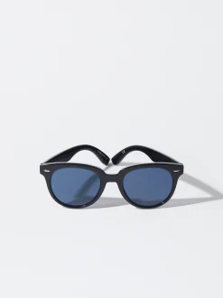 PARFOIS Gafas De Sol Redondas Negro Shop