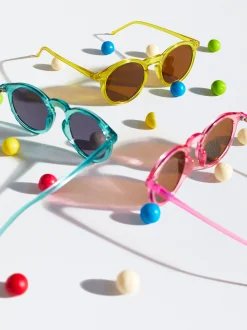 PARFOIS Gafas De Sol Redondas Gris New