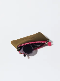 PARFOIS Gafas De Sol Redondas Violeta Store