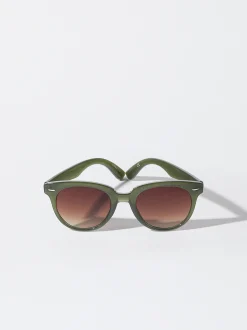 PARFOIS Gafas De Sol Redondas Caqui Flash Sale
