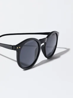 PARFOIS Gafas De Sol Redondas Negro Fashion